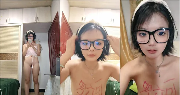 【PIKPAK】抖音网红罗亦可,封号后彻底下海搞黄播,眼镜短发萌妹【1V/649MB】