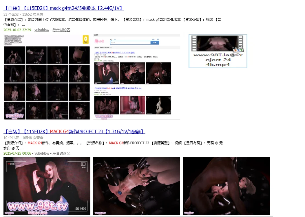 【自转】【115ED2K】mack g4大佬PROJECT 25 – 1080P【1.2G/1V】