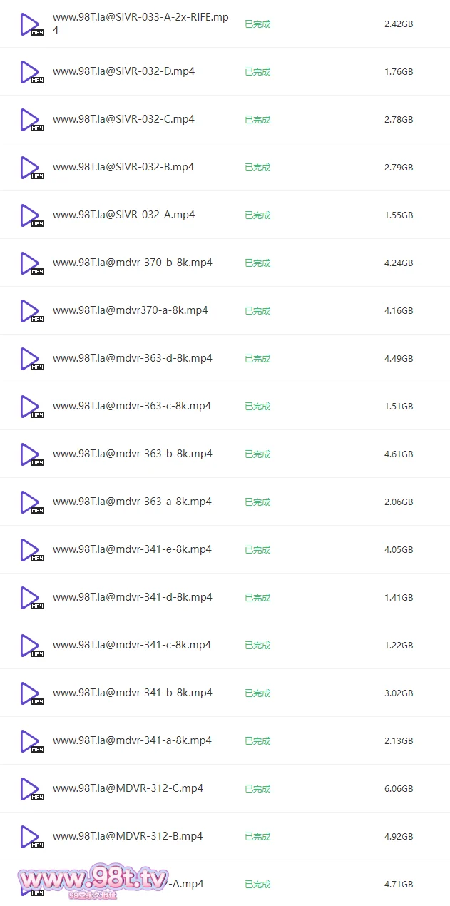 【ED2K/原档合集/自整理】新有菜 (新ありな) 原档合集 4K 8K VR合集（含配套封面） 【1.5TB/209V/209配额】